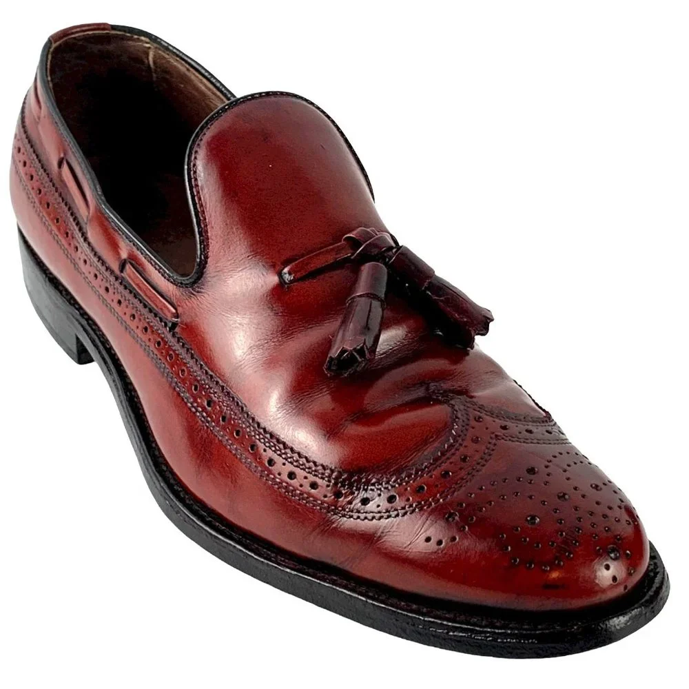 VINTAGE Allen Edmonds Berwick‎ Wingtip Loafers